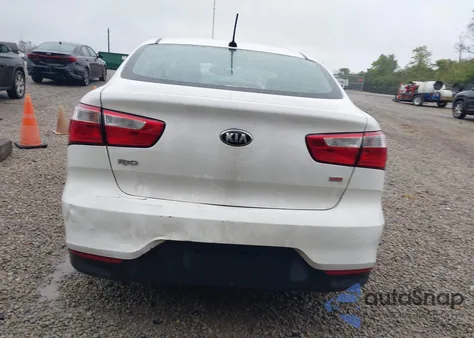 2017 Kia Rio Lx из США, поврежденный, VIN KNADM4A35H6086370